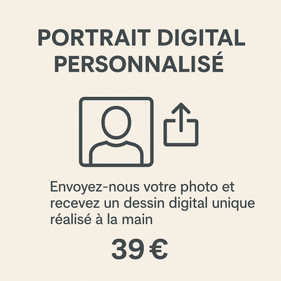 Custom Digital Portrait – €39